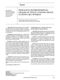 Adolescentes multiproblemáticos